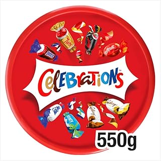 Celebrations Milk Chocolate & Biscuit Bars Sharing Tub 550g
