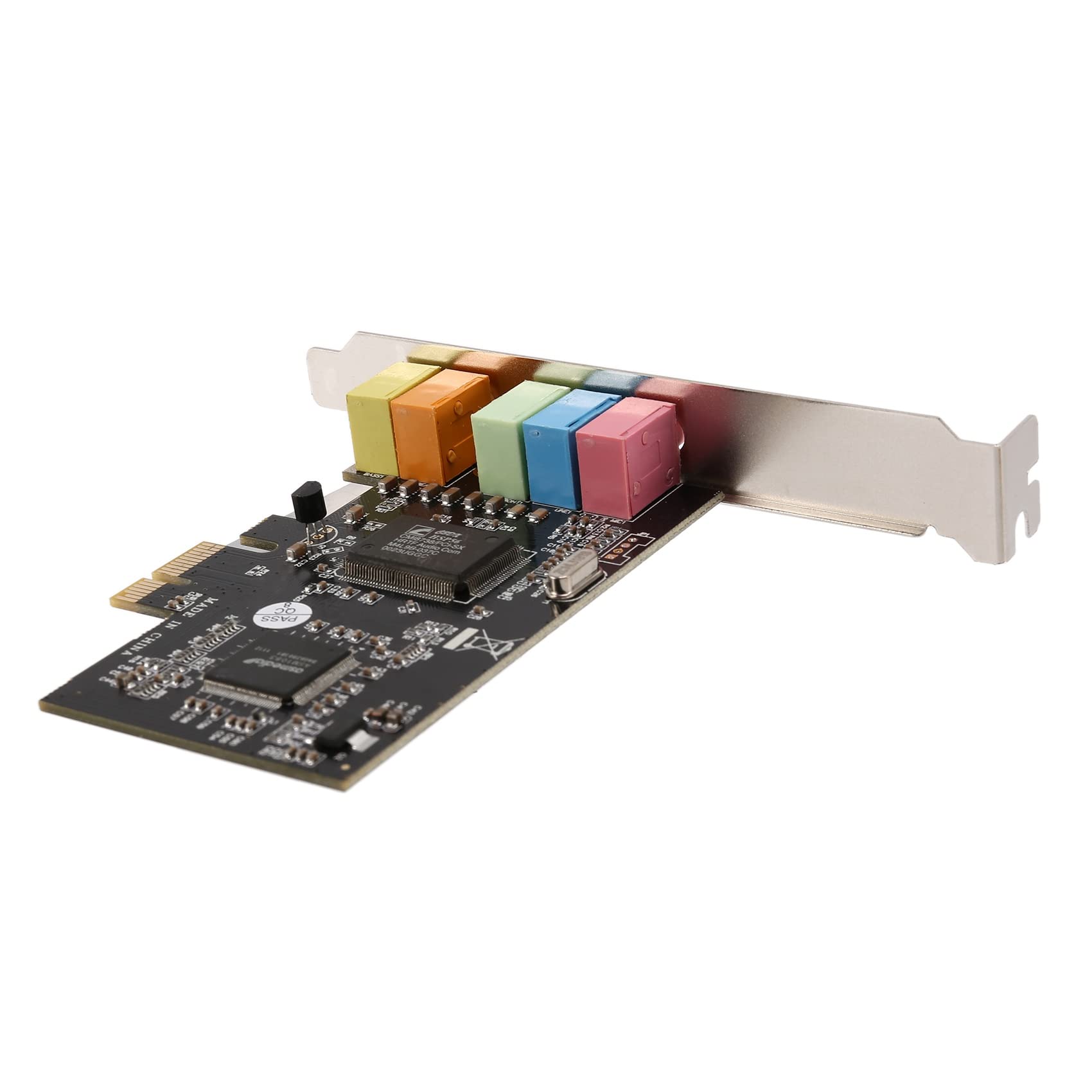 ANTIOCH Scheda audio PCIe PCI-E X1 CMI8738 Chip 32/64 bit Scheda audio Stereo 5.1 Canali Scheda audio integrata Desktop per PC