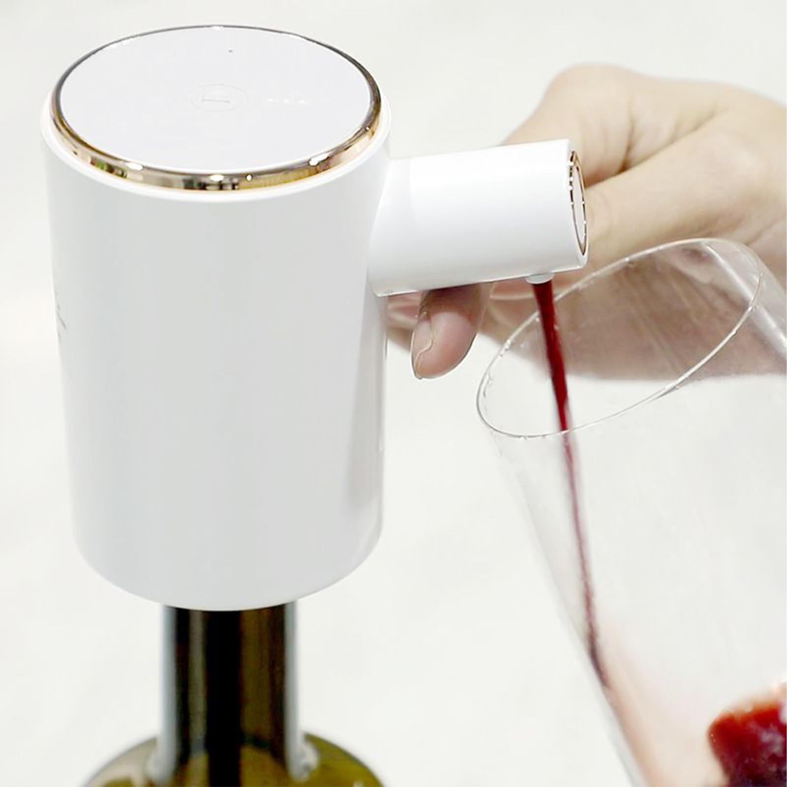 Aérateur À Vin Décanter Sans Contact à Vitesse Réglable