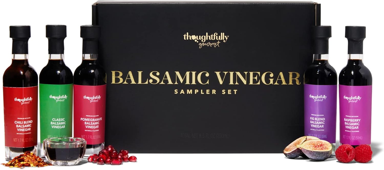 Thoughtfully Gourmet, Balsamic Vinegar Sampler Gift Set, Premium