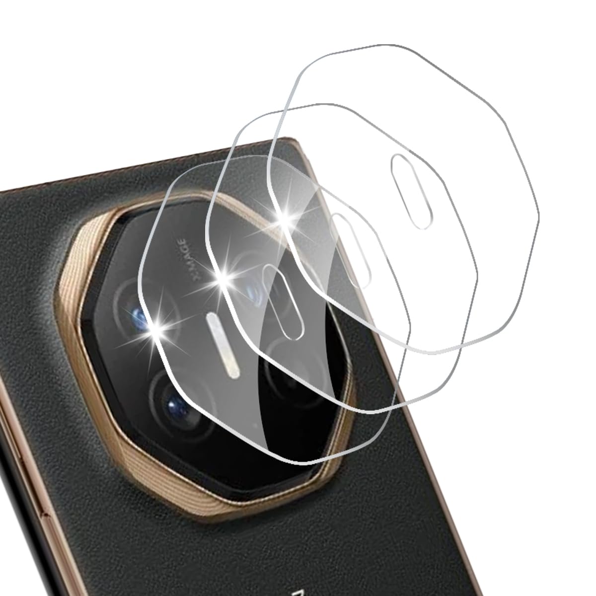 ZerrshooCamera Tempered Glass Screen Protector for Huawei Mate XT, 9H Scratch Resistant, Anti-Fingerprint, 99% HD Clarity, 1 Pack