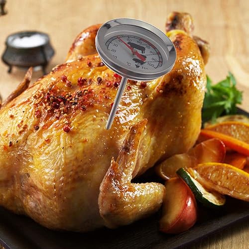 Miniatura 4 de Brannan Sonda termómetro para carne - Mide las temperaturas de la carne con temperaturas de cocción recomendadas para carne y aves de corral