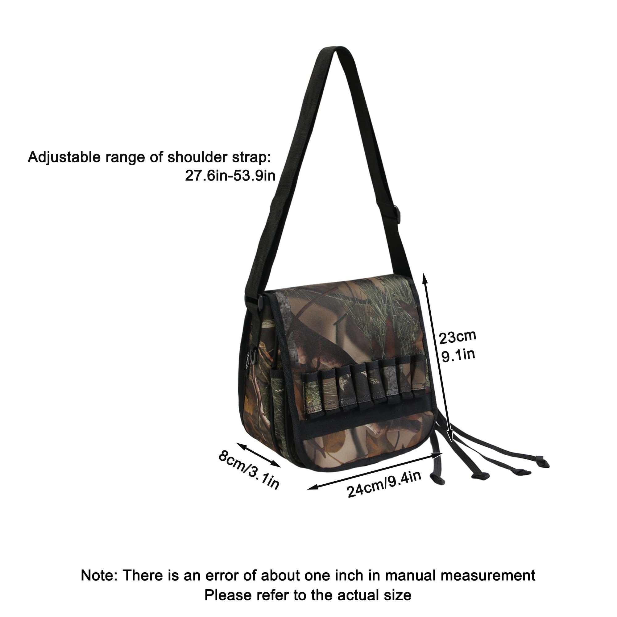 Borse tattiche a Tracolla, Utility Hunting Borsa a Tracolla, con Tracolla e Duck Carrier Game Strap, per attività all'aperto Caccia