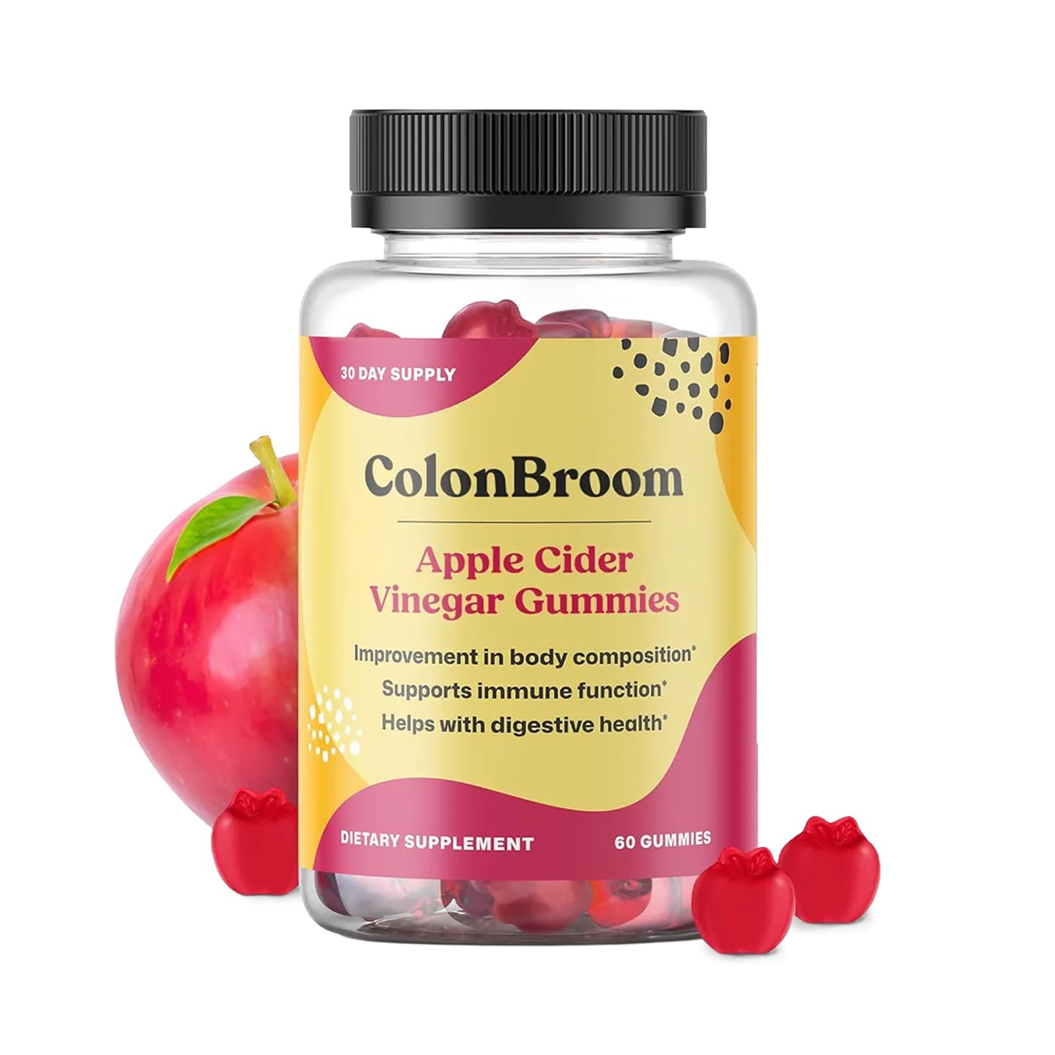Amazon.com: ColonBroom Apple Cider Vinegar Gummies for Women, 60