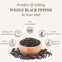JAIPUR MASALE Black Pepper Whole Spices | Kali Mirch | Khada Masala for Cooking | Sabut Garam Masala | Kali Mirch, Strong Pungent Taste |200 gram with Jute Bag gallery image