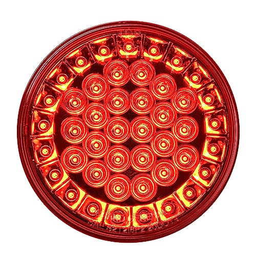 Lámpara LED Secuencial Roja 4 pulgadas Izquierda 45 LEDs