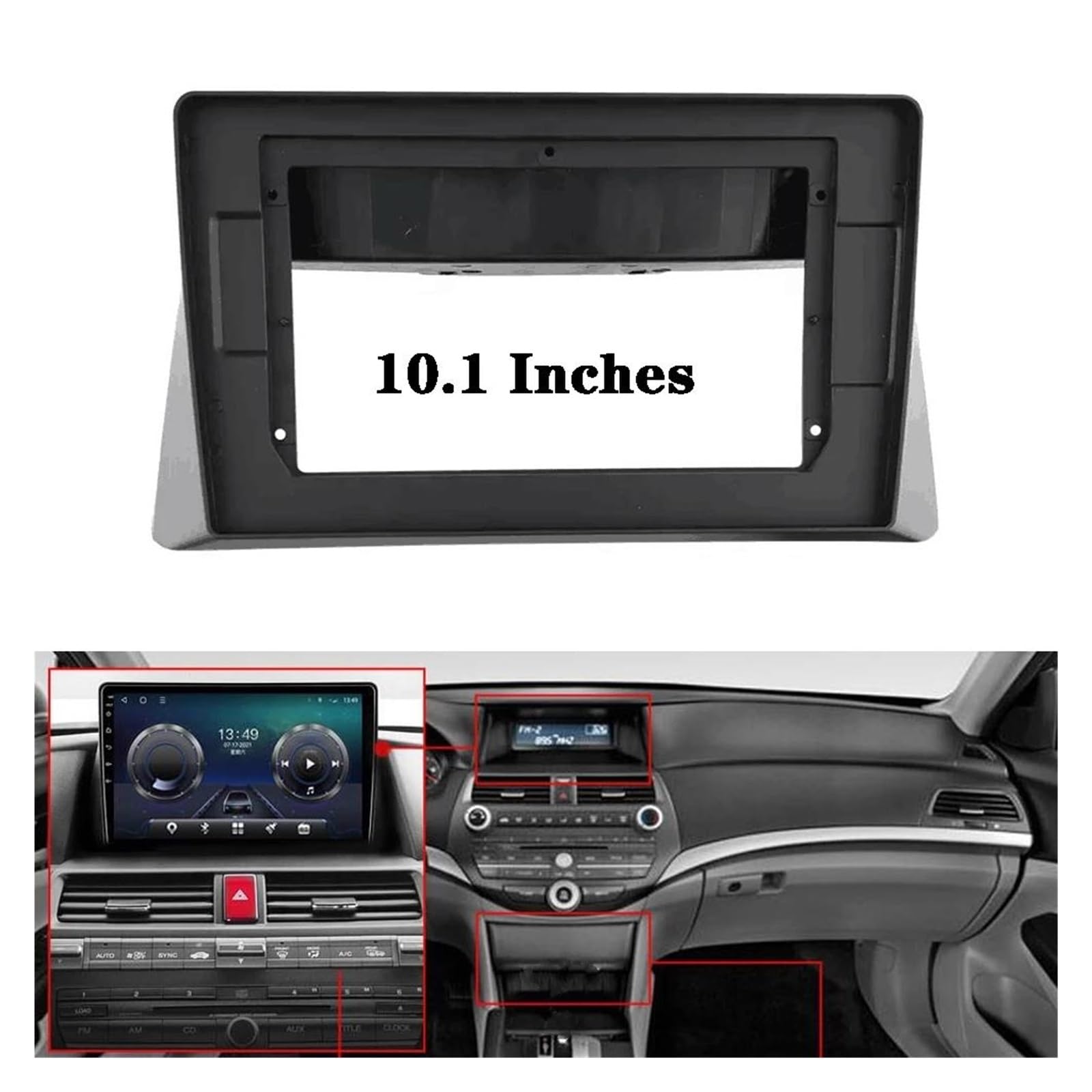 Panel Radio Coche Para Accord 8th 2008-2013