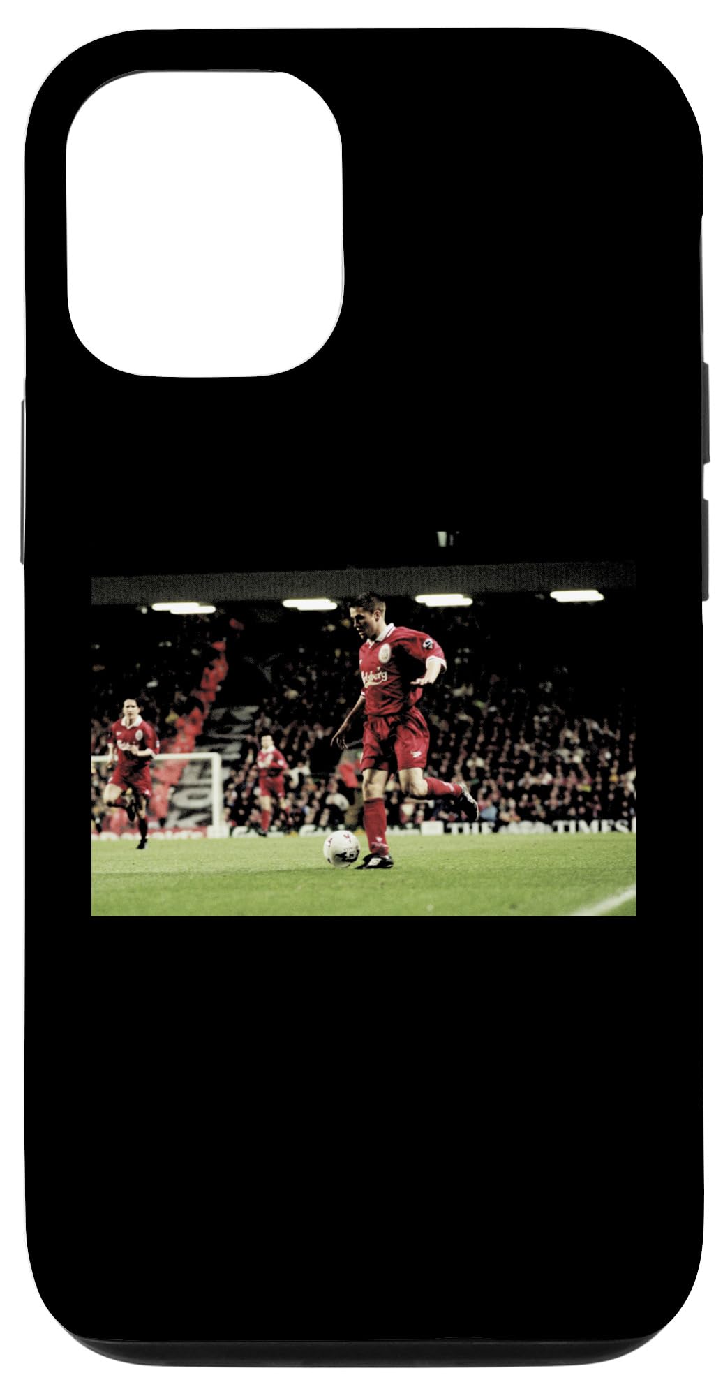 Liverpool Michael Owen in Action 1998 Football World Cup Case for iPhone 12/12 Pro