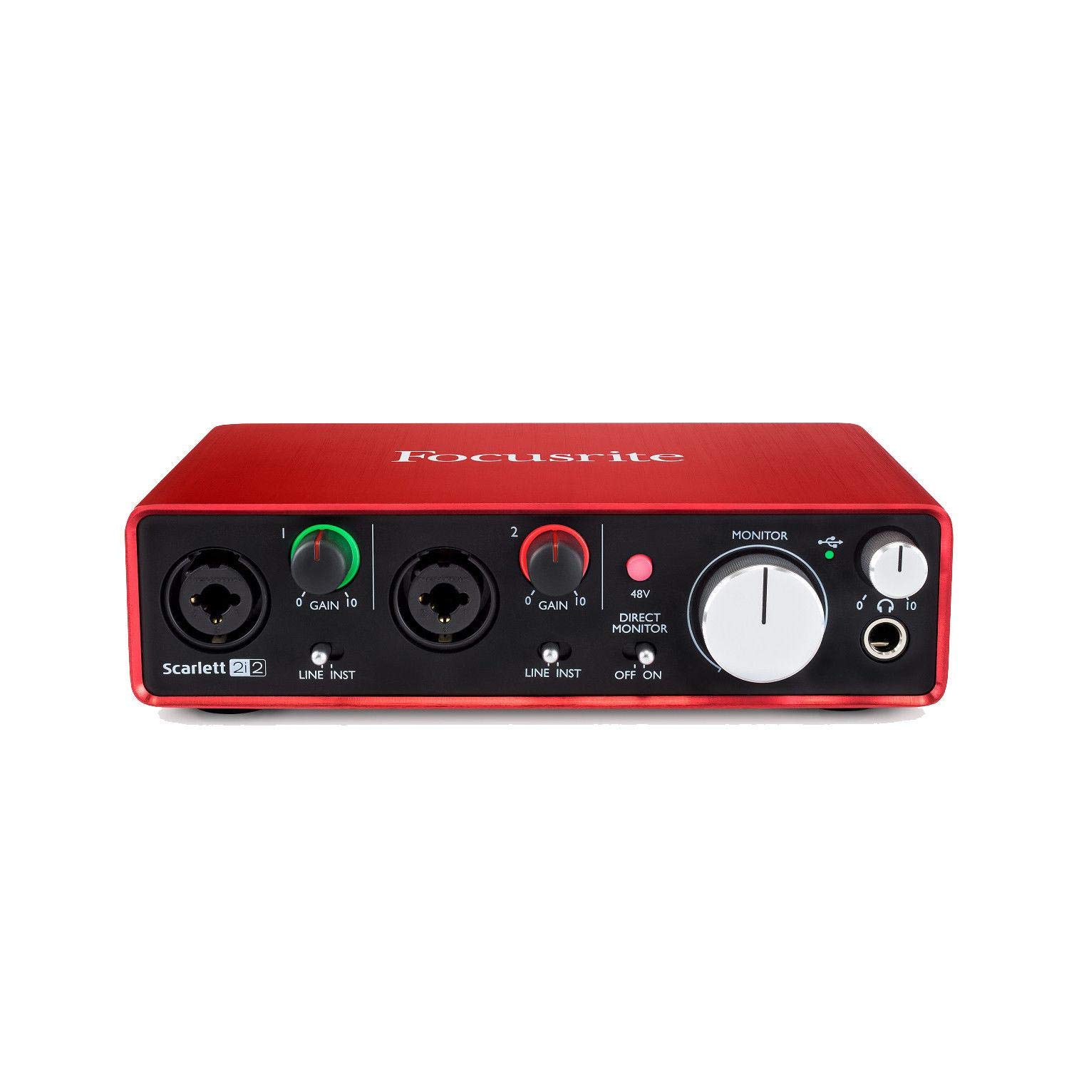 Focusrite Scarlett 2i2 2nd Gen USB Audio Interface : Buy Online at