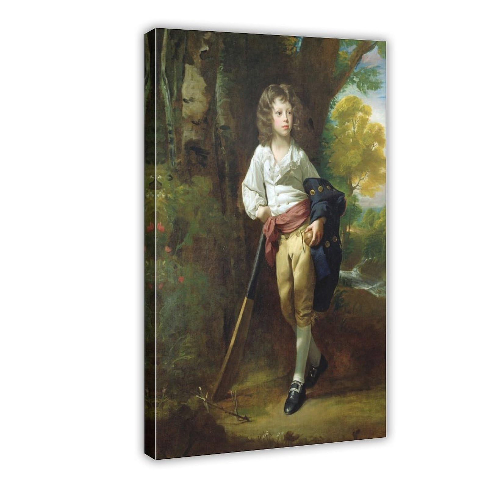 ANFOTCM John Singleton Copley, Richard Heber, plakaty na płótnie, sztuka ścienna, sypialnia, biuro, pokój, dekoracja, prezent, 50 x 75 cm