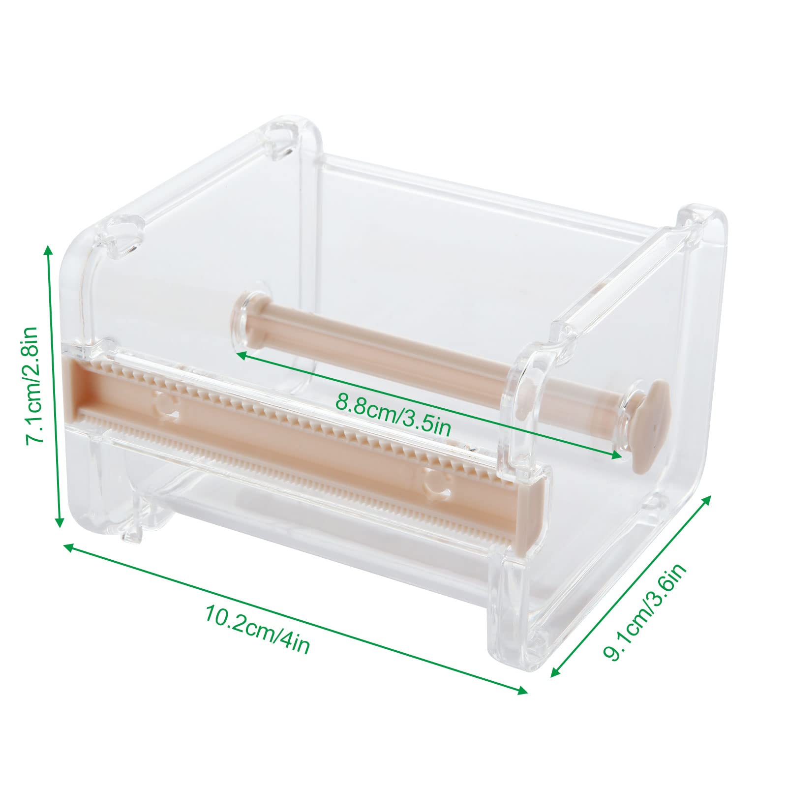 Organizzatore Nastro Washi 6 Pezzi - Dispenser E Taglierina, Per Casa E Ufficio - Foto 6