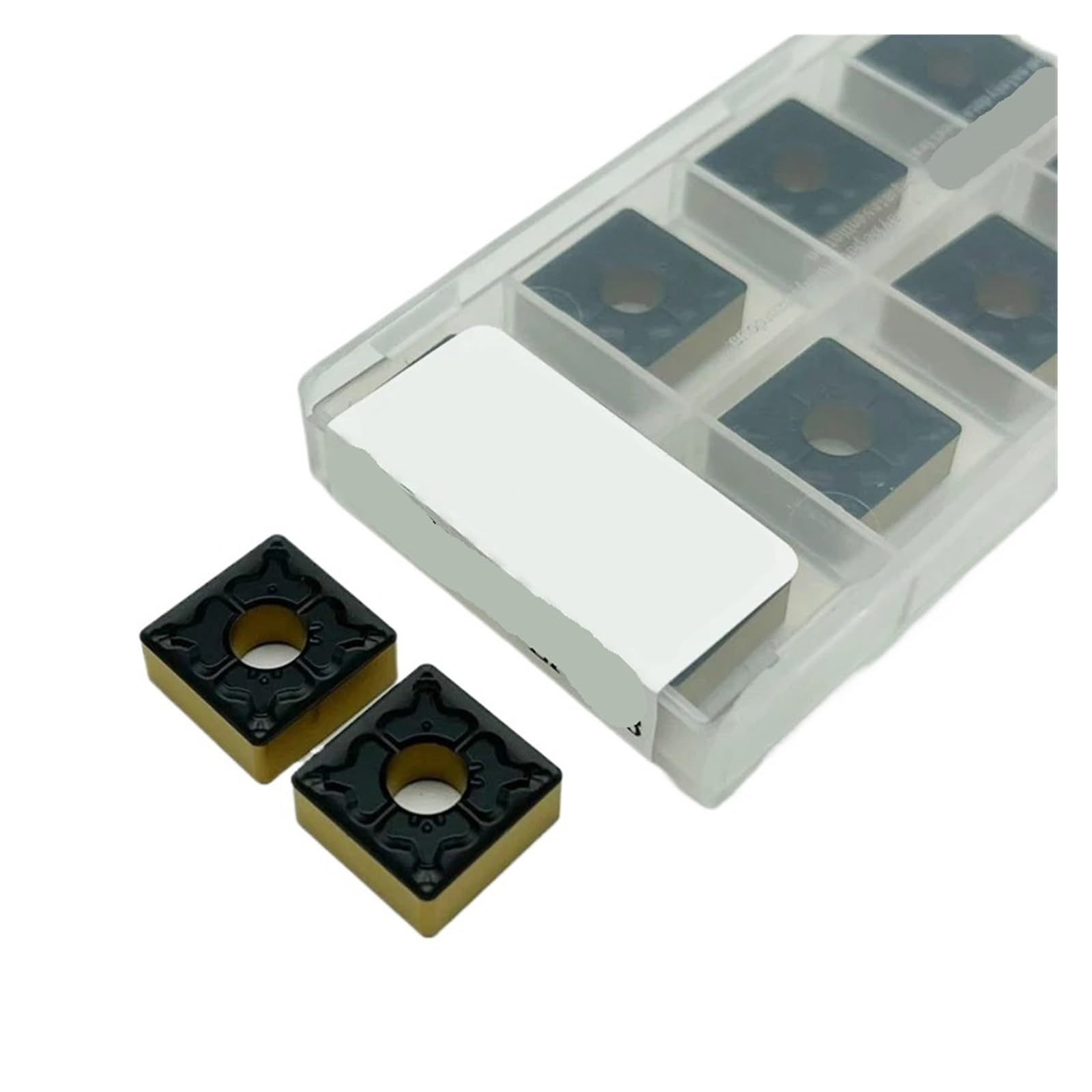 Outils de tournage SNMG120408-TM LF9218 pour l'usinage des pièces en acier en lot de 10 plaquettes
