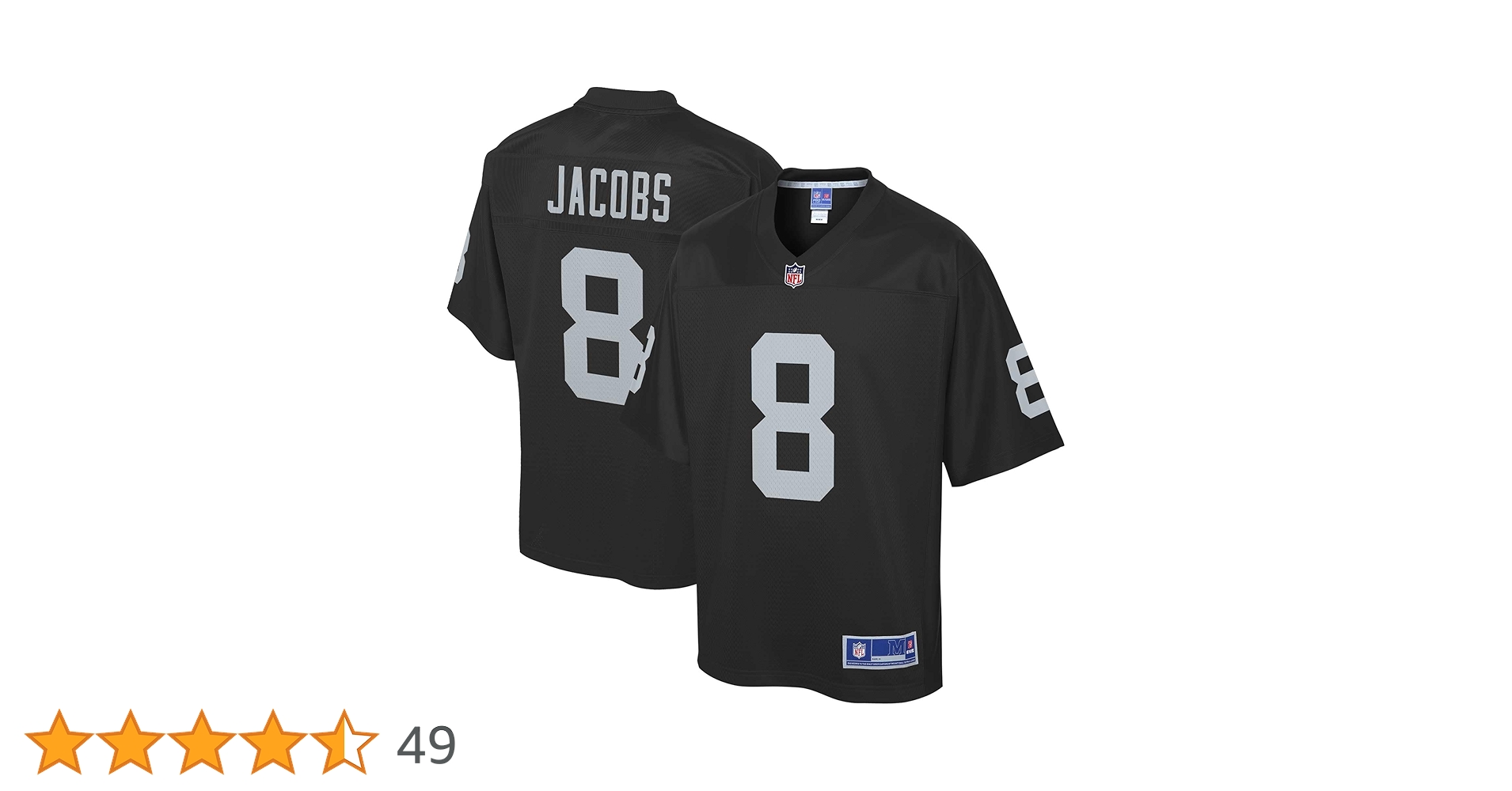 NFL レイダース ジョシュジェイコブス ウェア Men's Las Vegas Raiders Josh Jacobs Nike Black RFLCTV
