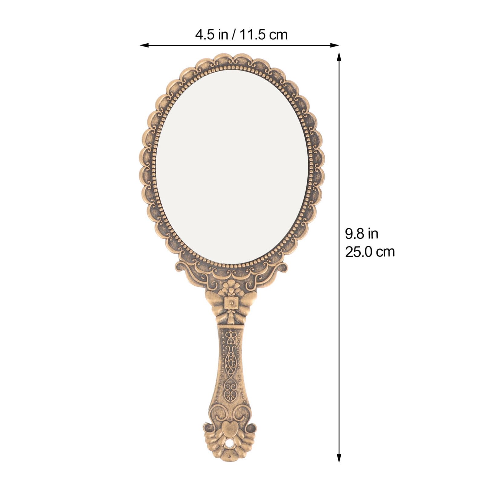 Amazon.co.jp: FRCOLOR 2個セット 手鏡 アンティーク スタイル 高精細