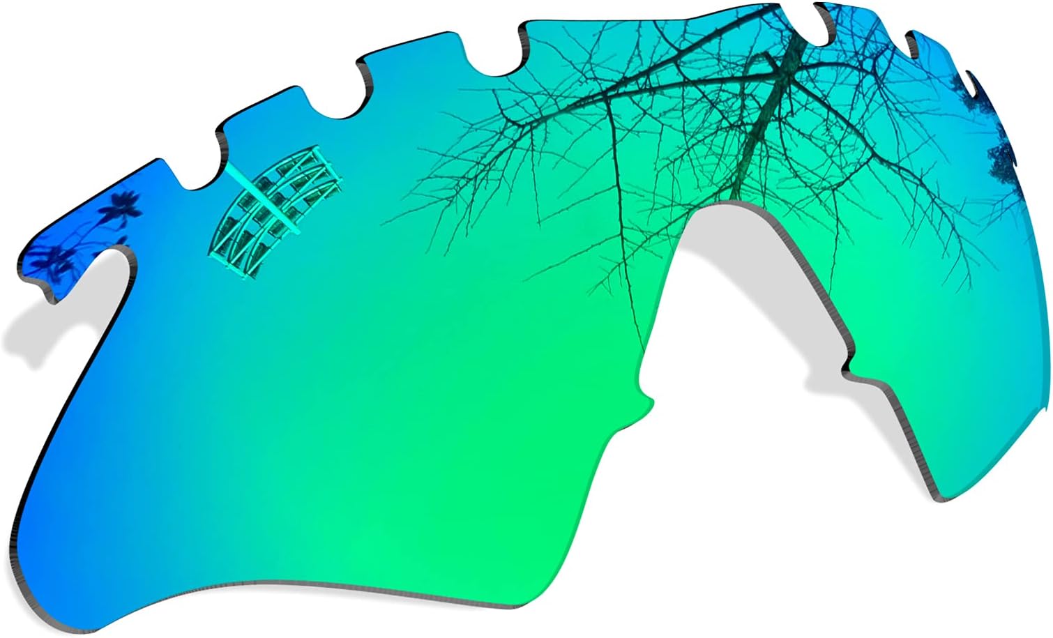 Green Lenses Replacement for Oakley M Frame Heater Vented Sunglass