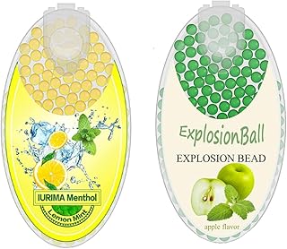 Cigarette Crush Balls - 1 Pack of 200 Blue Crush Balls - Total 200 - Includes Easy to Use Applicator - Menthol Cigarette Crush Balls for Filters