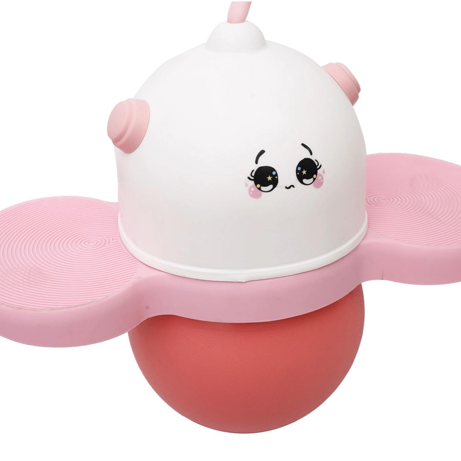 Kids Pogo Ball Sprungspielzeug mit Griff Kinder Hüpfball mit Licht Anti Rutsch Balance Cartoon Trainingsspiel für Jungen Wo