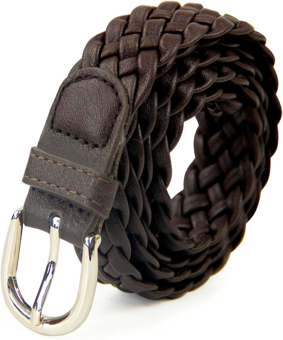 Glamexx24 Ceinture Femme élastique Taille Large 8cm, Vintage Tendance avec Bague Argent pour Robes