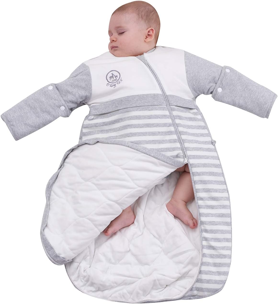 Baby Sleeping Bag Sleeves Detachable Kids Wearable Blanket Toddlers