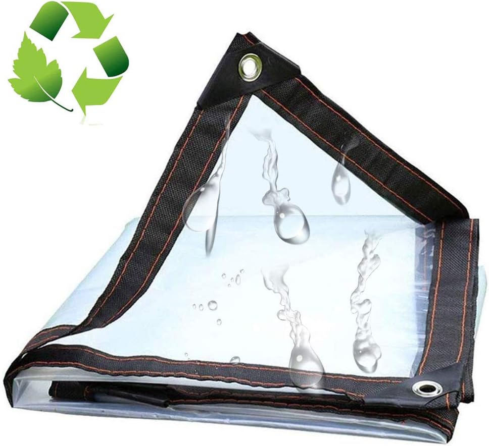 YYRZ Tarps Clear, Outdoor Tarps for Shade, MultiPurpose