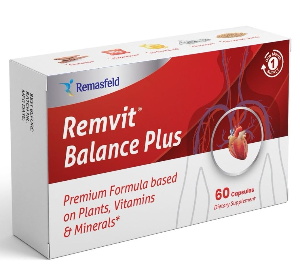 Balance Plus, Blood Sugar Control, Premium Formula Based on Plants, Vitamins & Minerals