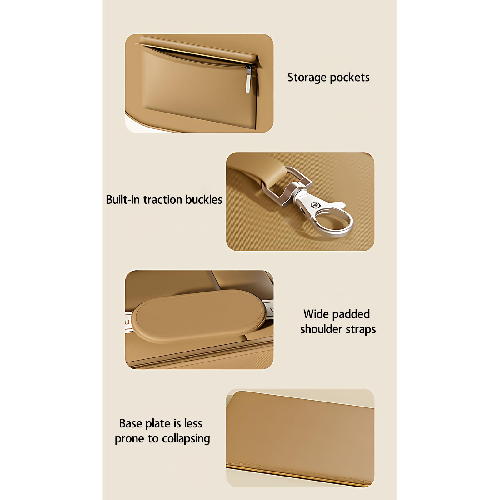 TransportíN con Ruedas para Gatos. Cuenta con Un DiseñO Plegable, Puertas Dobles, Almohadilla Y Ruedas, Lo Que Lo Hace Ideal para Acampar Y para Visitas Al Veterinario.