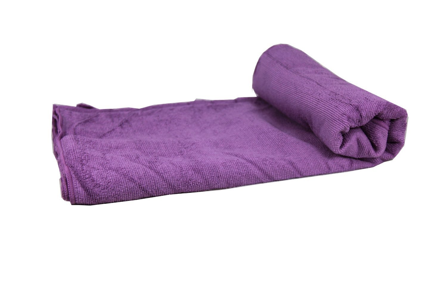 AngelBeauty© Microfiber Extra Thickness Yoga Hand Size Towel Avaliable in Two Sizes & Multi Colors (Purple, 24