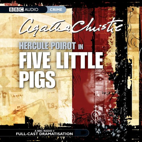 Cover art for Five Little Pigs (Dramatised)