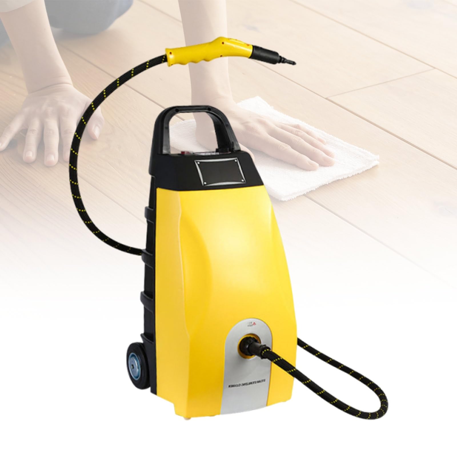 Odkurzacz Parowy 3000w Z 3,5l Zbiornikiem, Wysoka Temperatura I Ciśnienie, Szybkie Nagrzewanie 15s, Ciągła Para I 6 Wielofunkcyjnych Akcesoriów W Zestawie