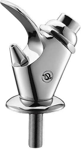 Grifo de agua potable en cromo, 100% sin plomo, latón macizo, filtro de agua, grifo para beber al aire libre