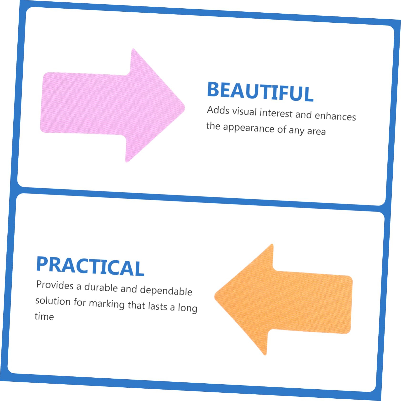 Angoily 24pcs Rug Markers Safe Nylon Floor Stickers for Basketball Hockey Soccer Gym Training