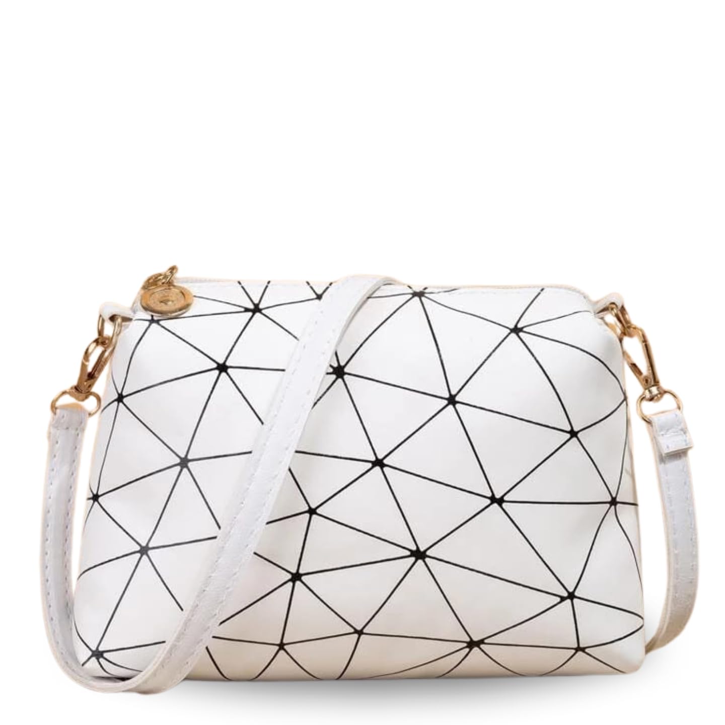 TCRAZY Latest Spider Printed Sling bag for women/ladies adjustable and detachable strap | womens sling bag (WHITE) (B0D62YVSJ1) Amazon Price History, Amazon Price Tracker