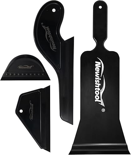 Miniatura 6 de NEWISHTOOL Herramientas de tinte de ventana, kit de escobilla de agua, mango de escobilla de agua, incluye una excavadora más ancha, escobilla de