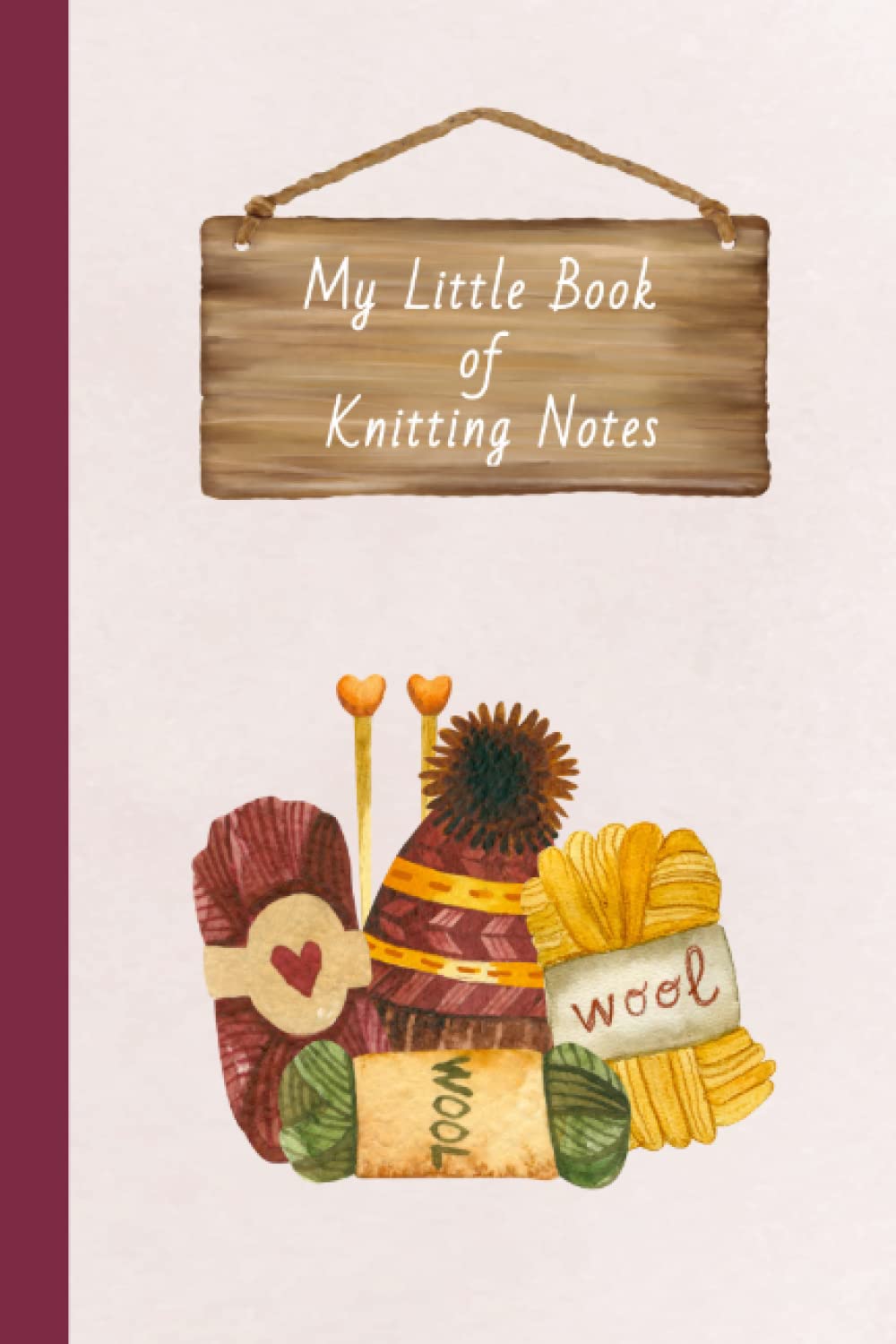 My Little Book Of Knitting Notes: A Dotted Page Notebook For Pattern Notes