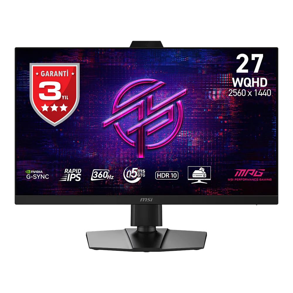 Msi Mpg 272qrf X36 27" Qhd GaminG-Monitor 360 Hz 0,5 Ms Rapid Ips Schwarz