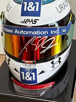 サイン入り M.シューマッハ ヘルメット 直筆サイン入り M.シューマッハ 1/2 ヘルメット 1996 BELL