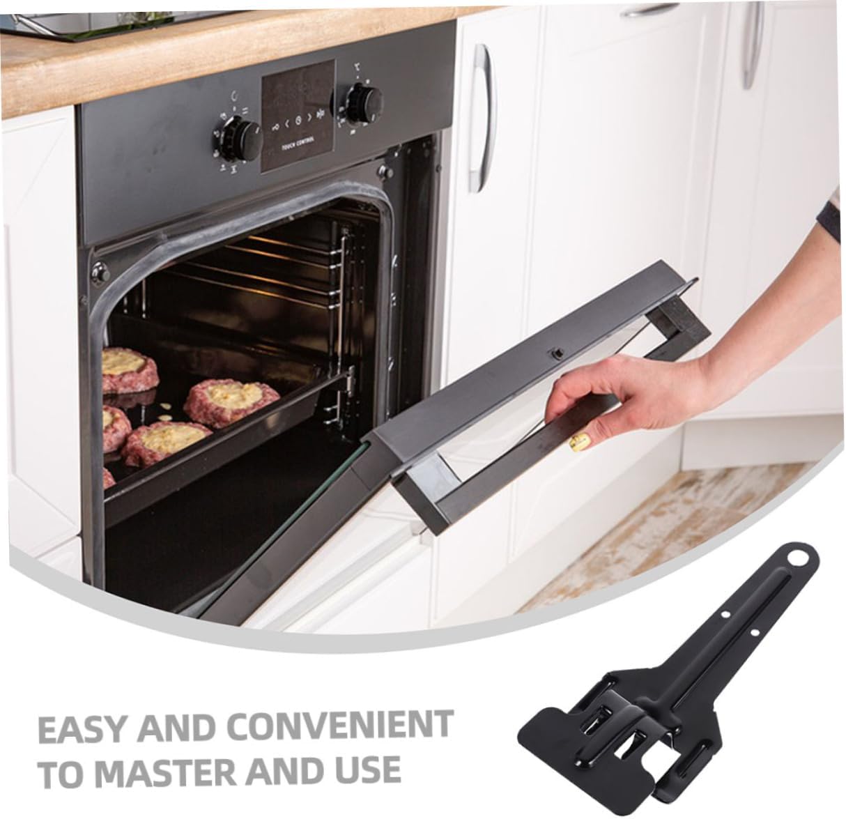ULTECHNOVO 2pcs Pot Clip Hot Plate Holder Oven Tray Clips Gripper Oven Tray Handle for Easy Access