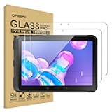 Orzero (2 Pack) Tempered Glass Screen Protector Compatible for Samsung Galaxy Tab Active4 Pro 2022/Galaxy Tab Active Pro 10.1 inch 2019 SM-T540/T545/T547, HD 9 Hardness Anti-Scratch Full-Coverage