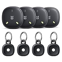 UGREEN FineTrack Mini 2 Smart Finder 110dB Fluorescenza Localizzatore IP68 4 Pezzi