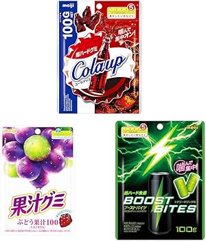 グミ出品 Amazon | 【セット買い】明治 コーラアップ 100g×6個 + 明治 果汁グミ