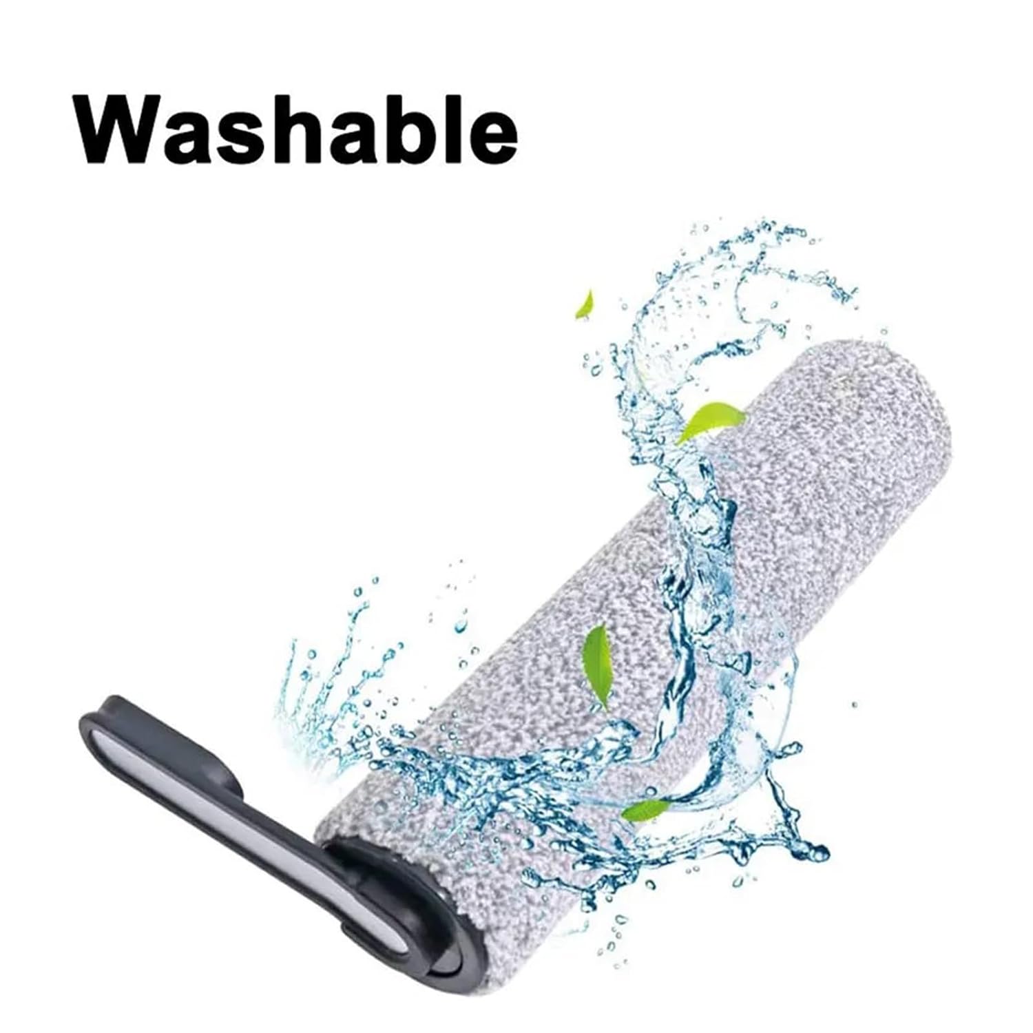 Soft Roller Brush and Hepa Filter Replacement Wet and Dry Wash Accessories Vacuum Cleaner Spare Parts. Compatible with Tineco Floor ONE S5.(4 Filters)