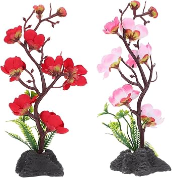 UPKOCH Sushi Plate Artificial Flowers Cold Dish Decorations Japanese Style Lifelike Plastic Plants for Tabletop Sashimi Dish Enhancing Home and Restaurant Ambiance