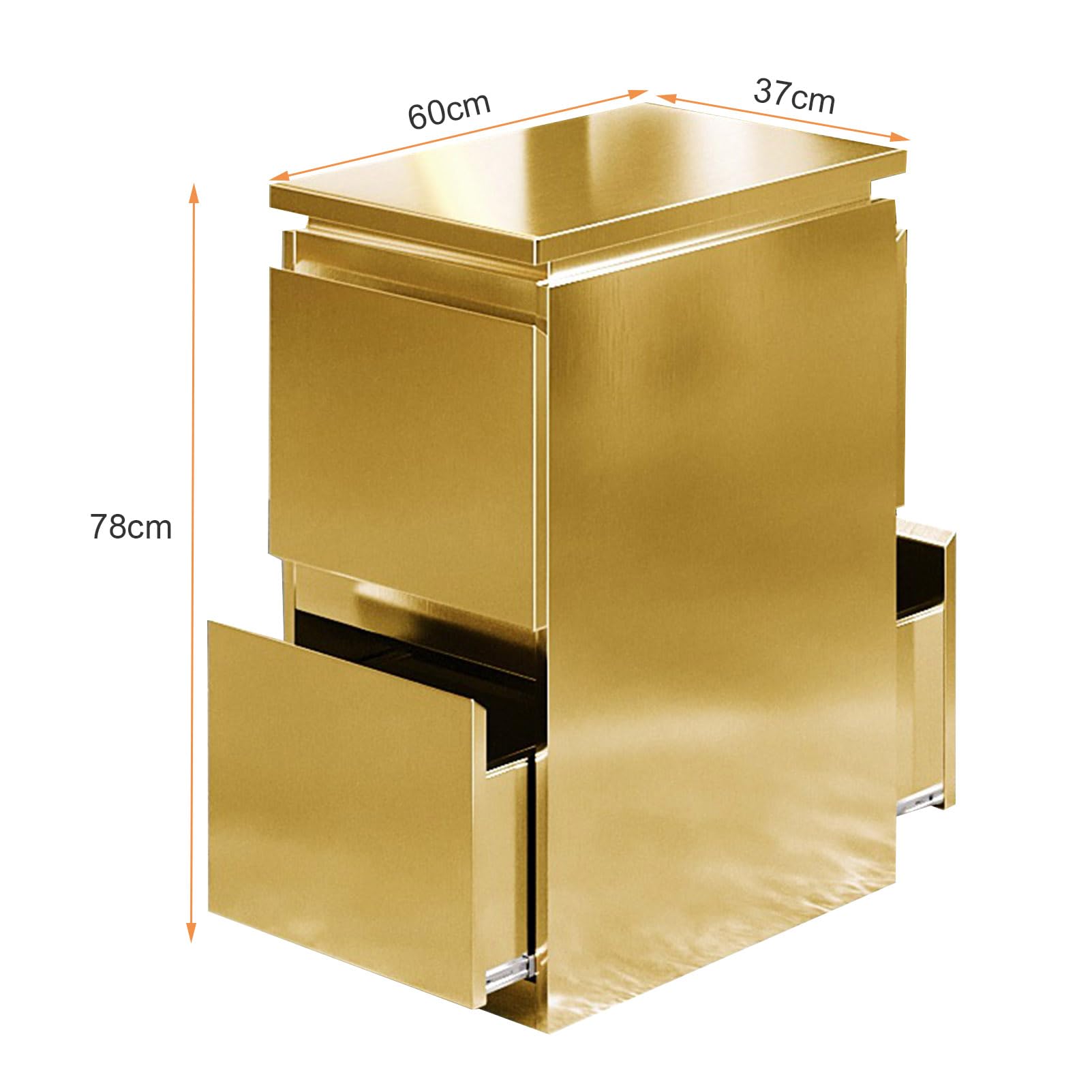Questo mobiletto da Barbiere in Acciaio Inox con 3 cassetti è Un Pratico Organizer per Parrucchieri, per riporre Attrezzature per Centri estetici, Forniture per Tatuaggi e Accessori per salo