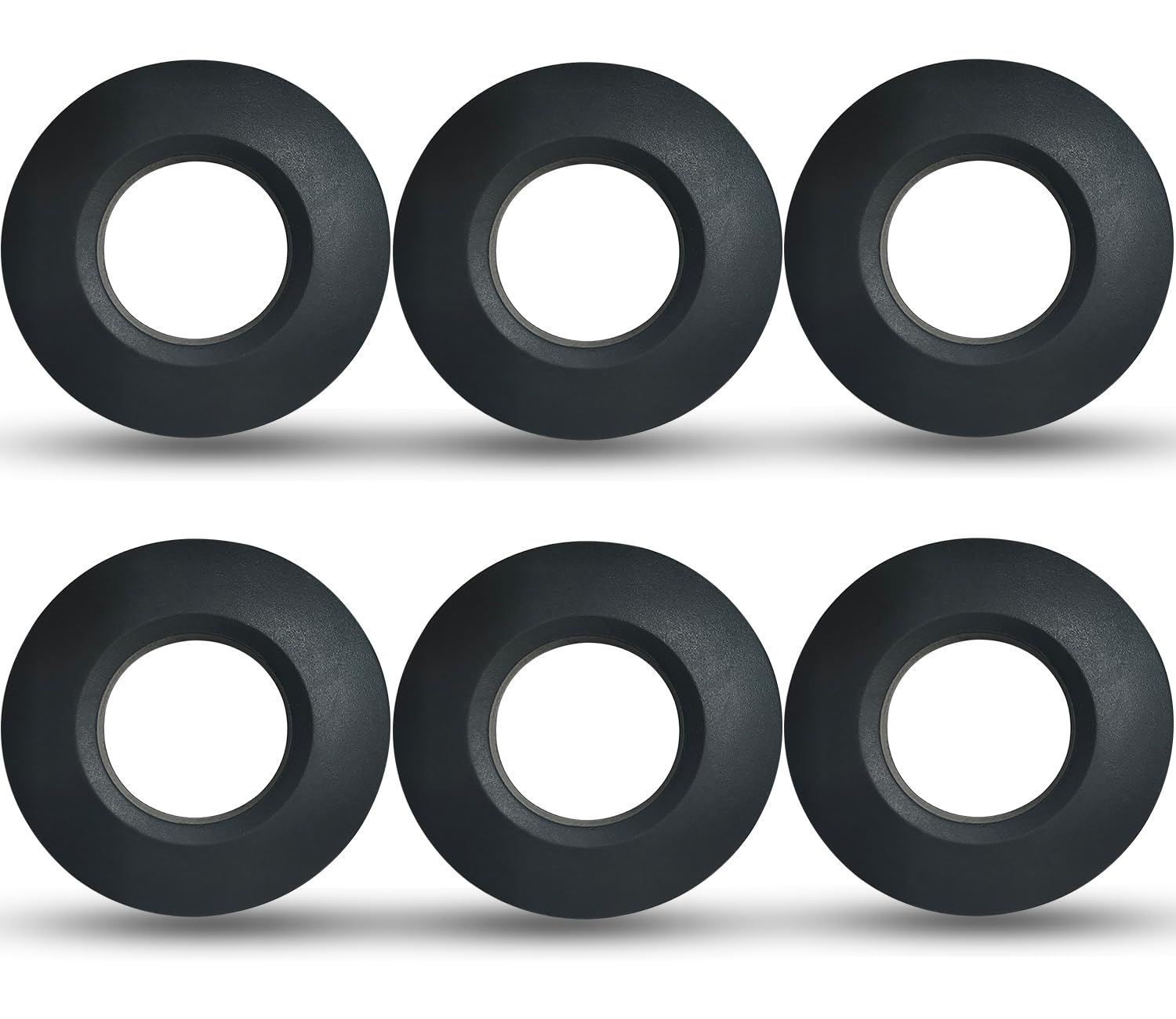 Lorsum 4Pcs Kayak Paddle Drip Rings, Rubber Canoe Paddle Drip Ring, Universal Fit Your Kayak Paddle Shaft, Paddle Accessories Replacement…