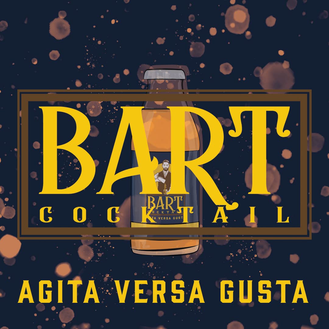 BART BOX DEGUSTAZIONE Cocktail pronti da bere, Set cocktail professionale, Kit Cocktail, Aperitivo box, Kit cocktail pronti, Box da 5/12/24 bottigliette 125ml (BOX DA 24)