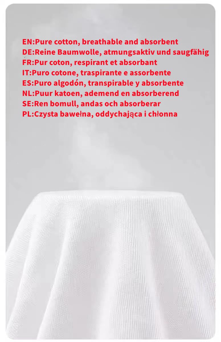 8 sztuk damskich majtek jednorazowych, z czystej bawełny, jednorazowe majtki, do szpitala, dla kobiet w ciąży, na poranne, do połogu, na podróż, miesiączkę, masaż, SPA, biały, XL
