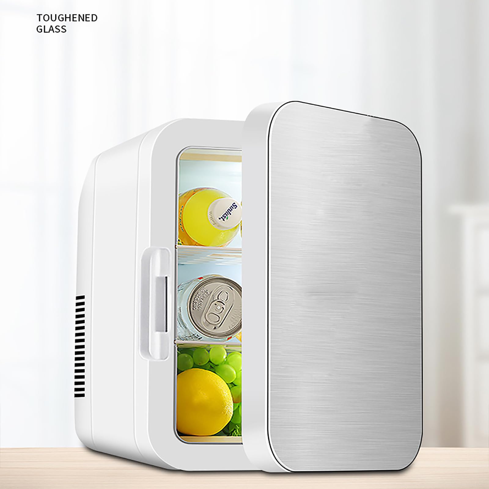 Amazon.com: Portable Small Refrigerator, Mini Fridge with Handle