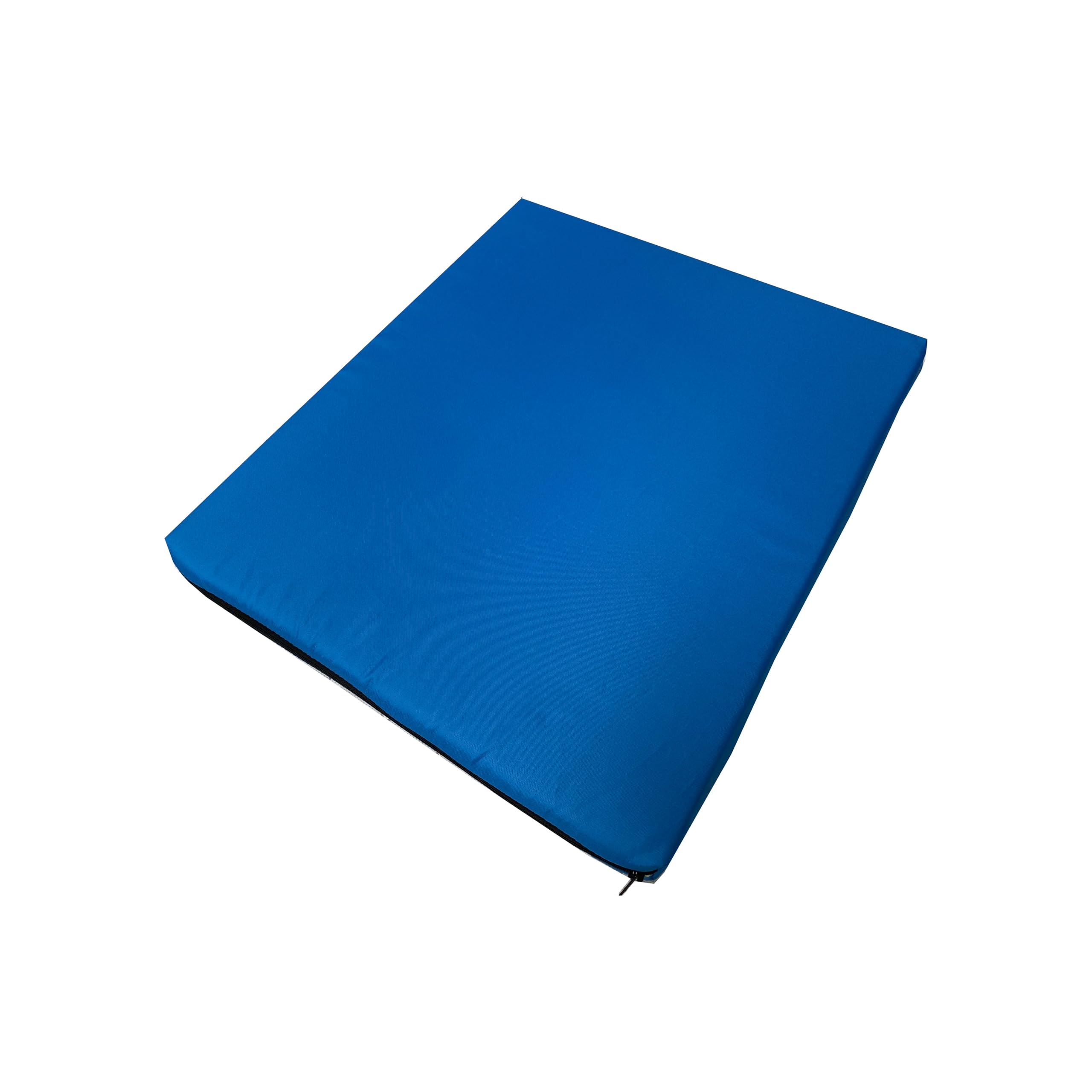 GRIZZLY FOAM 4cm Thick Waterproof Seat Pad Chair Cushion Kitchen Dining Living Room Patio Garden Rattan Furniture Foam Filled Strong Fabric Removable Zip Cover (Royal Blue, 43 x 43cm / 17" x 17") — image 1