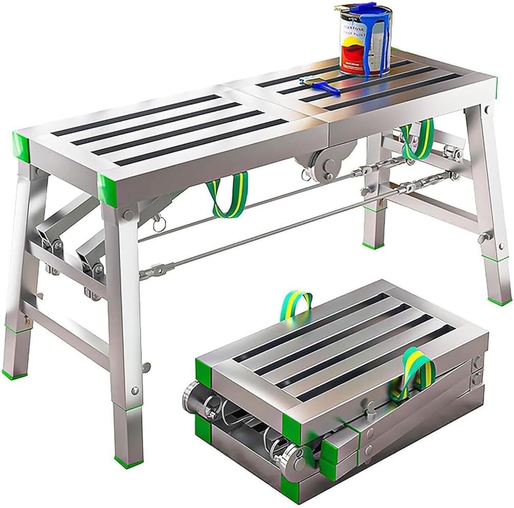Plataforma de trabajo ajustable portátil plegable multiusos de 180x40cm para hogar 1