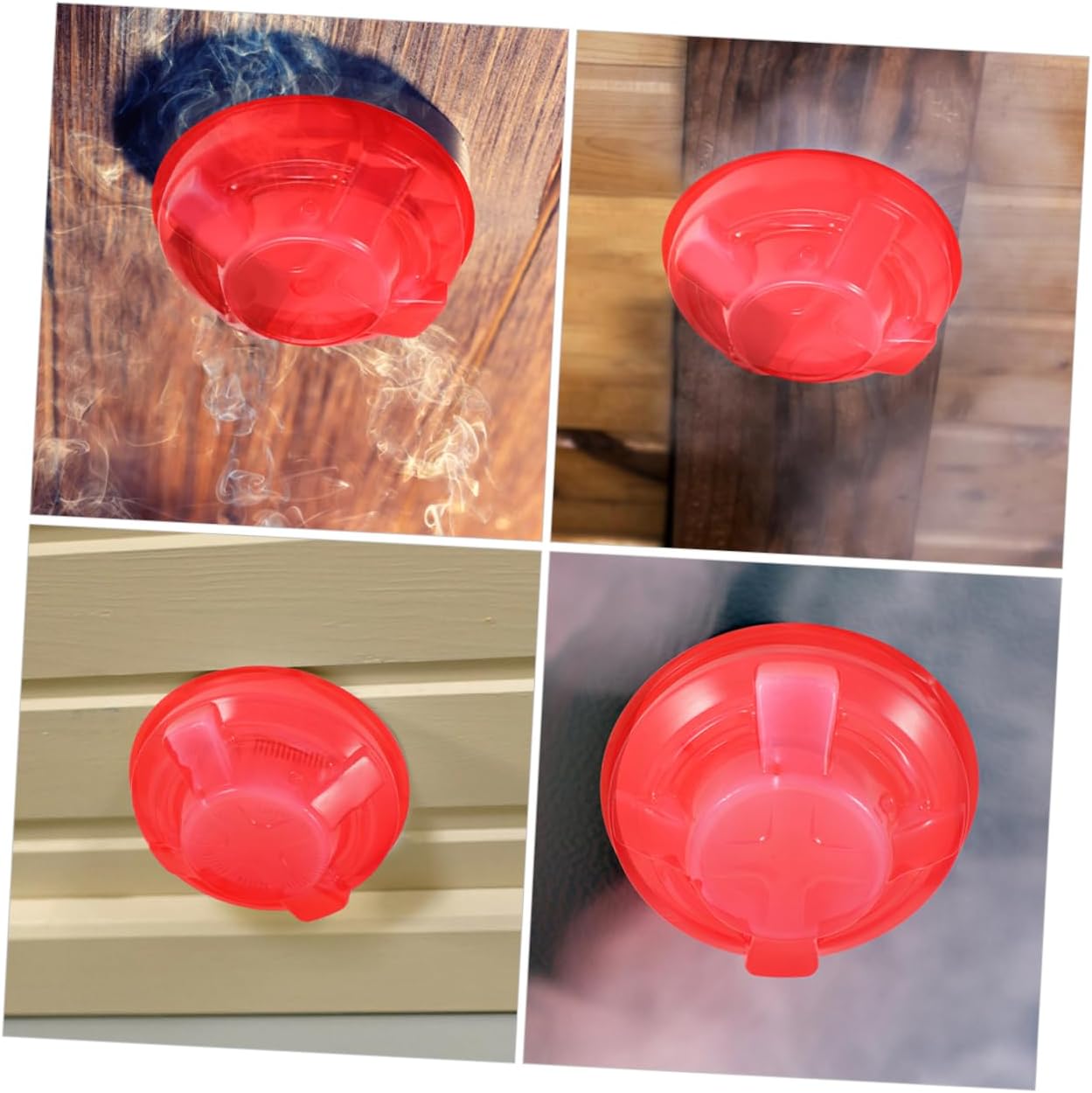 jojofuny 20pcs Detector Dust Cover Protective Guard for Home Sensors Easy to Install Versatile Shielding for Residential and Commercial Use